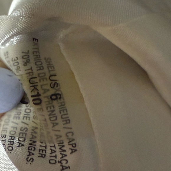 Elie tahari shift dress sheer silk sleeves - Picture 4 of 4